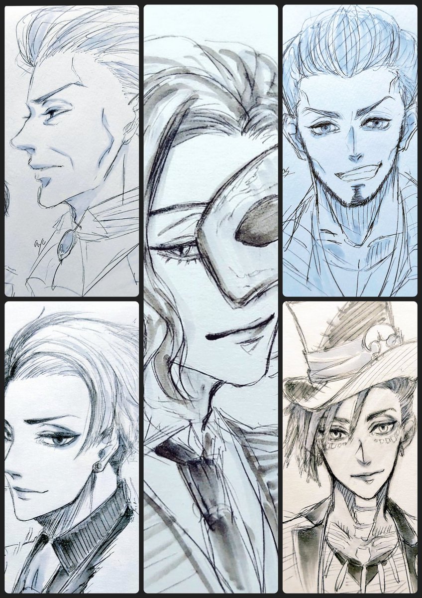 次はポムから教師陣まで。
カラーから落書きまでごちゃまぜですが、この1年沢山お絵描きしたなぁって…楽しかったー!!
これからも楽しんで描こうと思ってます?
見てくださる皆様本当にありがとうございました♡