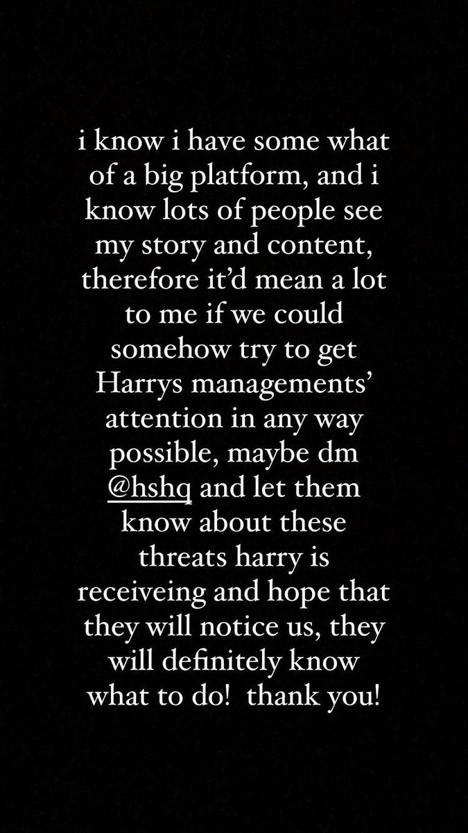 iROCKLH's tweet photo. harries (o de otro fandom) pueden arrobar a @HSHQ para que vea esto, y capaz hagan algo es importante🙏 https://t.co/xqTzZOQqQZ