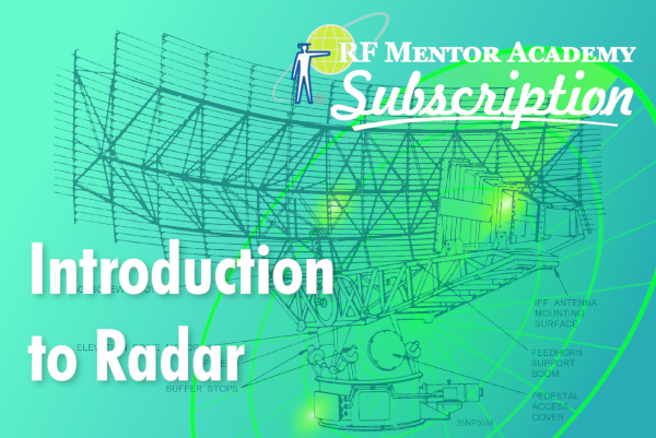 Introduction to Radar course on RF Mentor Academy subscription