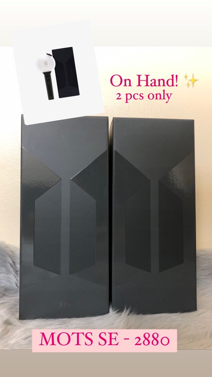 cookyshopph's tweet photo. ON HAND MOTS SE LIGHTSTICK 

#bts #armybomb #motsse #onhand https://t.co/YyZknEqTom