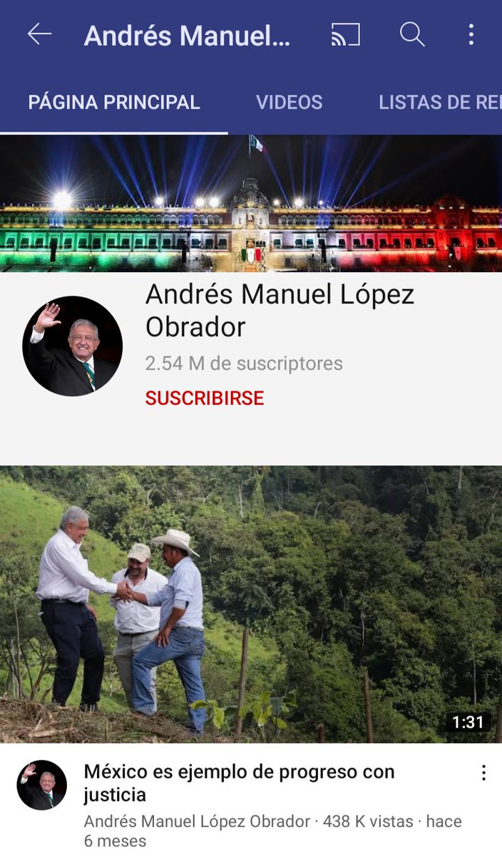 MariaBorre's tweet photo. 🆘 Revisen sus cuentas de @YouTubeMexico 🆘! El canal de @lopezobrador_ nos está agregando como suscriptores sin nuestra Autorización 😡

#YouTube #Mexico #AmloElFracasoPresidencial #Abuso #privacidad #RespetemosElConvenio #AMLO #AmloDictadorDe4ta #YouTubers #YouthWithYou3 https://t.co/pLRS7AuL5i