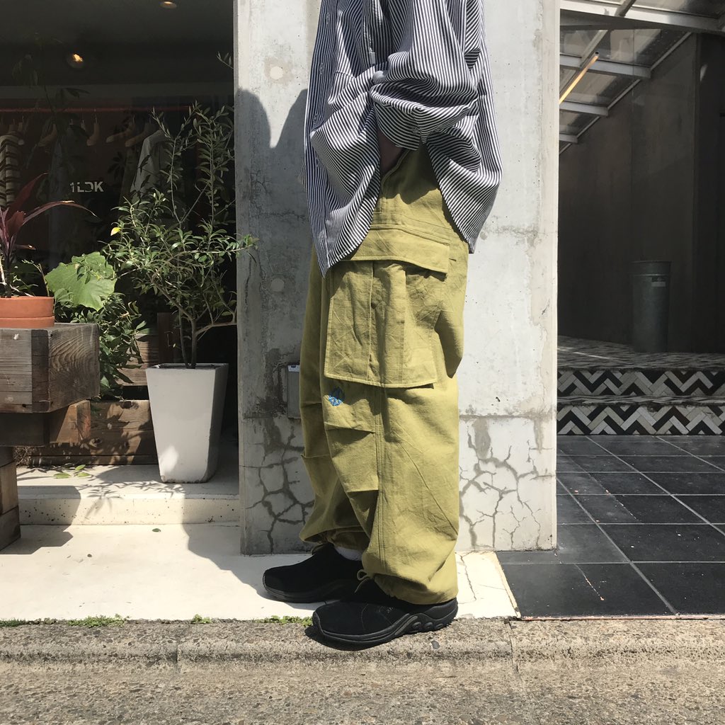 ワークパンツ/カーゴパンツM 新品 Story mfg Peace Pants カーゴ ワイド パンツ