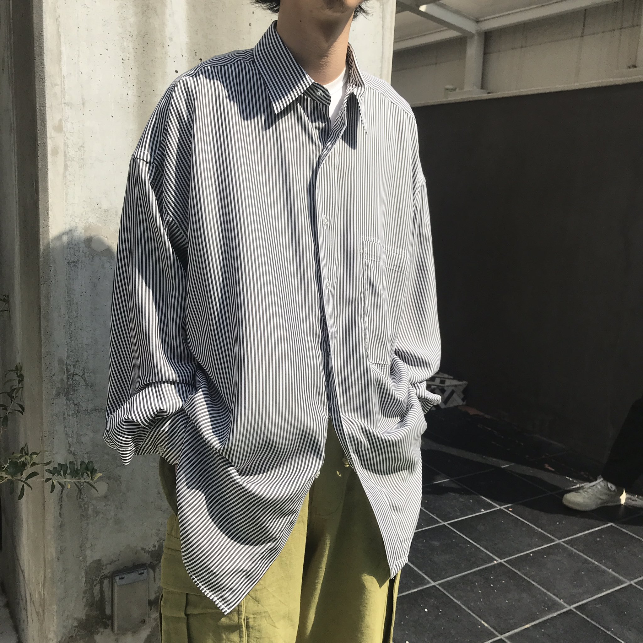 N　ROTOL for 1LDK BASIC SHIRTS ROTOL for 1LDK BASIC BIG SHIRT CHECK