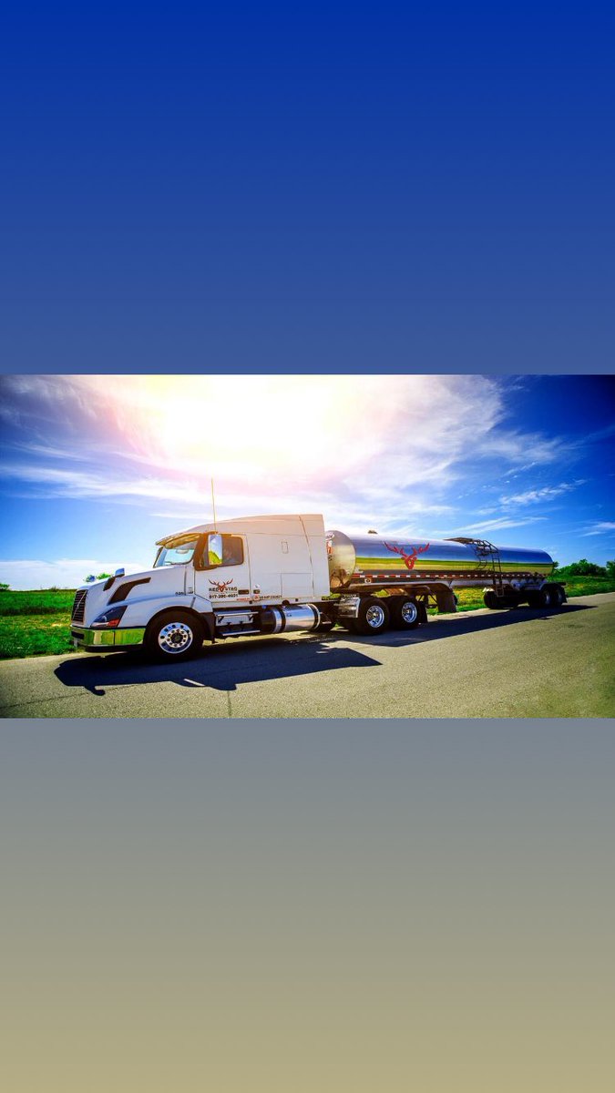 We are your dairy hauler! Check us out at drive4redstag.com!