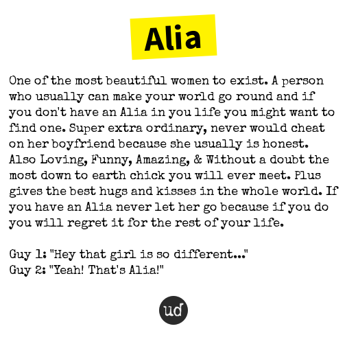 Urban Dictionary on X: @VarunRocks3010 alia: by far, the most beautiful  woman ever to exist   / X