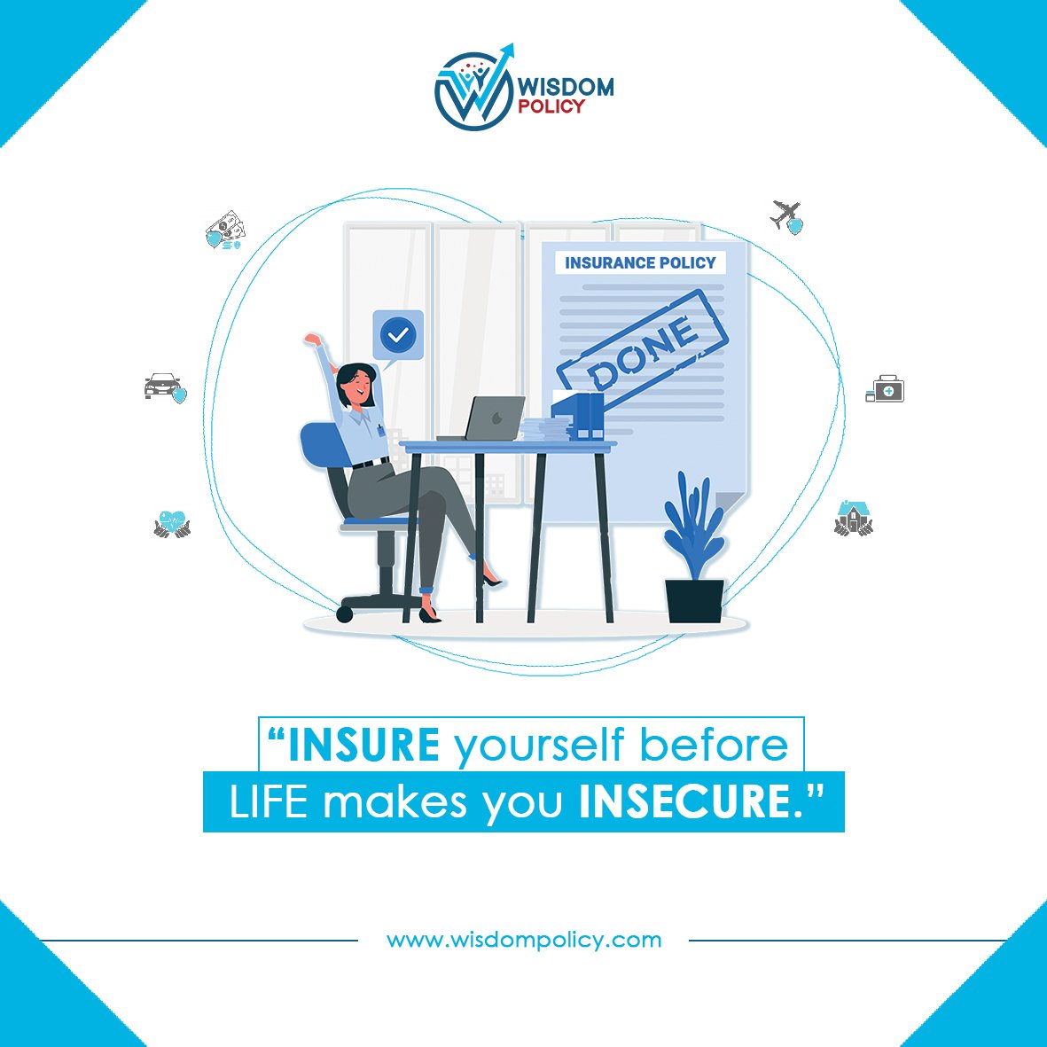 WisdomPolicy's tweet photo. Life is very uncertain and no one knows what lies ahead in the future. So, don’t be too optimistic &amp; prepare yourself for the worse by buying the #bestinsurancepolicy to protect the future of your beloved family.

#wisdompolicy #insurance #lifeinsurance #healthinsurance https://t.co/8Nd97BrbF6