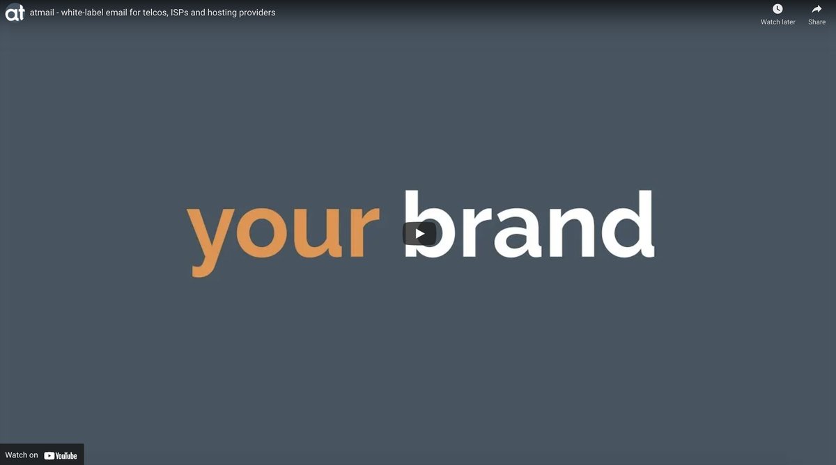 [Video] Why #Telcos Choose White Label #Email atmail.com/blog/telcos-wh…