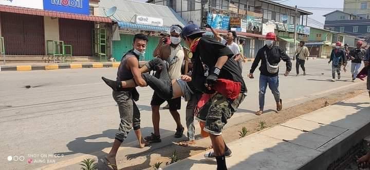 soezeya's tweet photo. At least one dead in Aungpan, Shan state on Friday #WhatsHappeningInMyanmar https://t.co/mXIBorxmPr