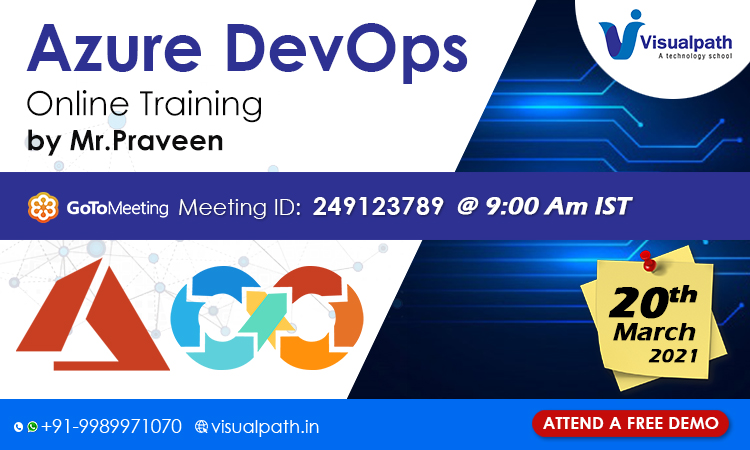 VisualpathPro's tweet image. Attend a FREE Demo class on #Azure_DevOps course in #Online mode
📆 20th March 2021 -9am IST
Session link👉bit.ly/3c0uIFz
📱+91 9989971070  📧 info@visualpath.in
🌐visualpath.in/Microsoft-Azur…
#azuredevopstraining #azuretraining #cloud #Azure #JagameThandhiram #coronavirus
