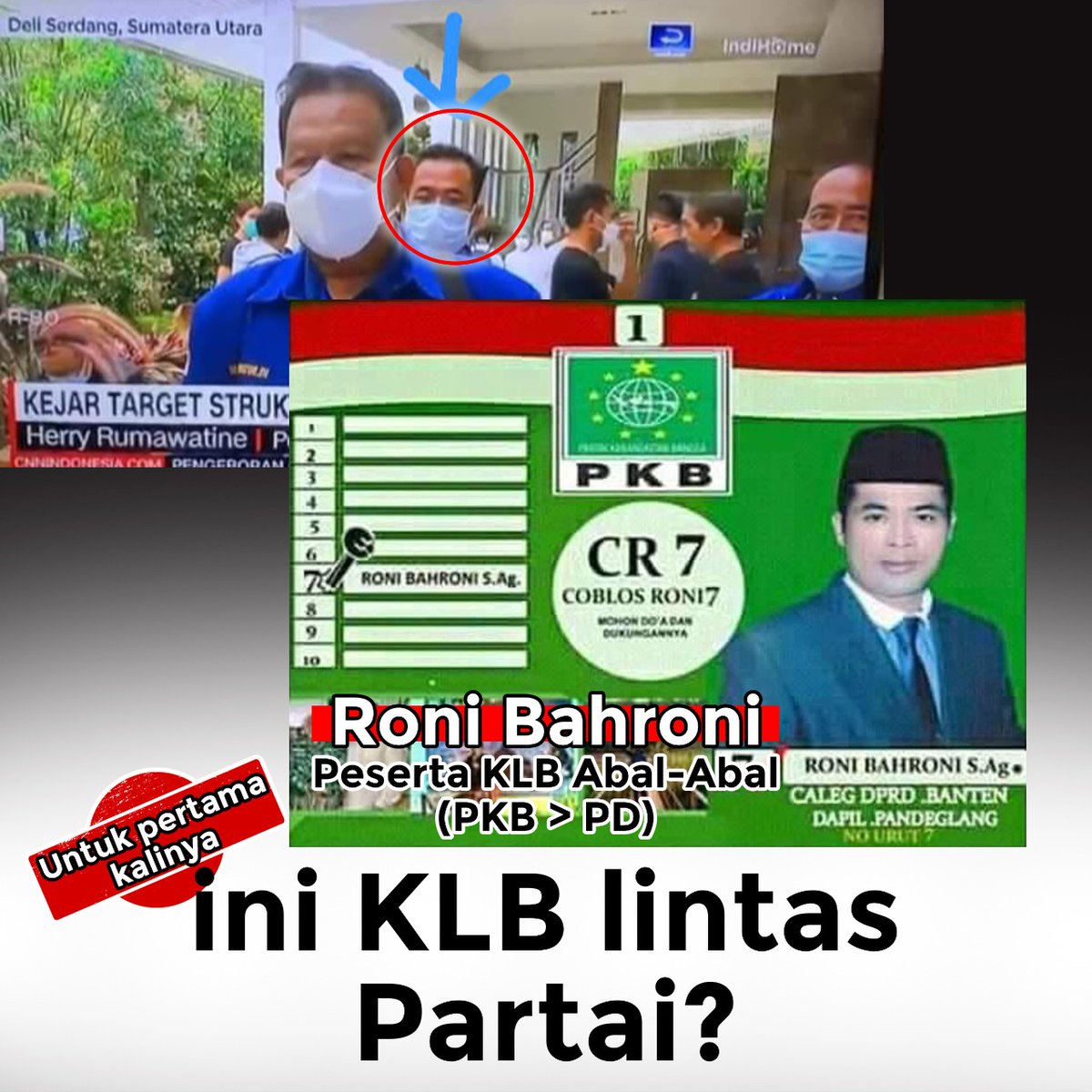 ApayubDe's tweet photo. ini KLB Lintas Partai. baru pertama kali diIndonesia. https://t.co/vRHmOqngKs #AHYKetumPD Sikat Begal Demokrat