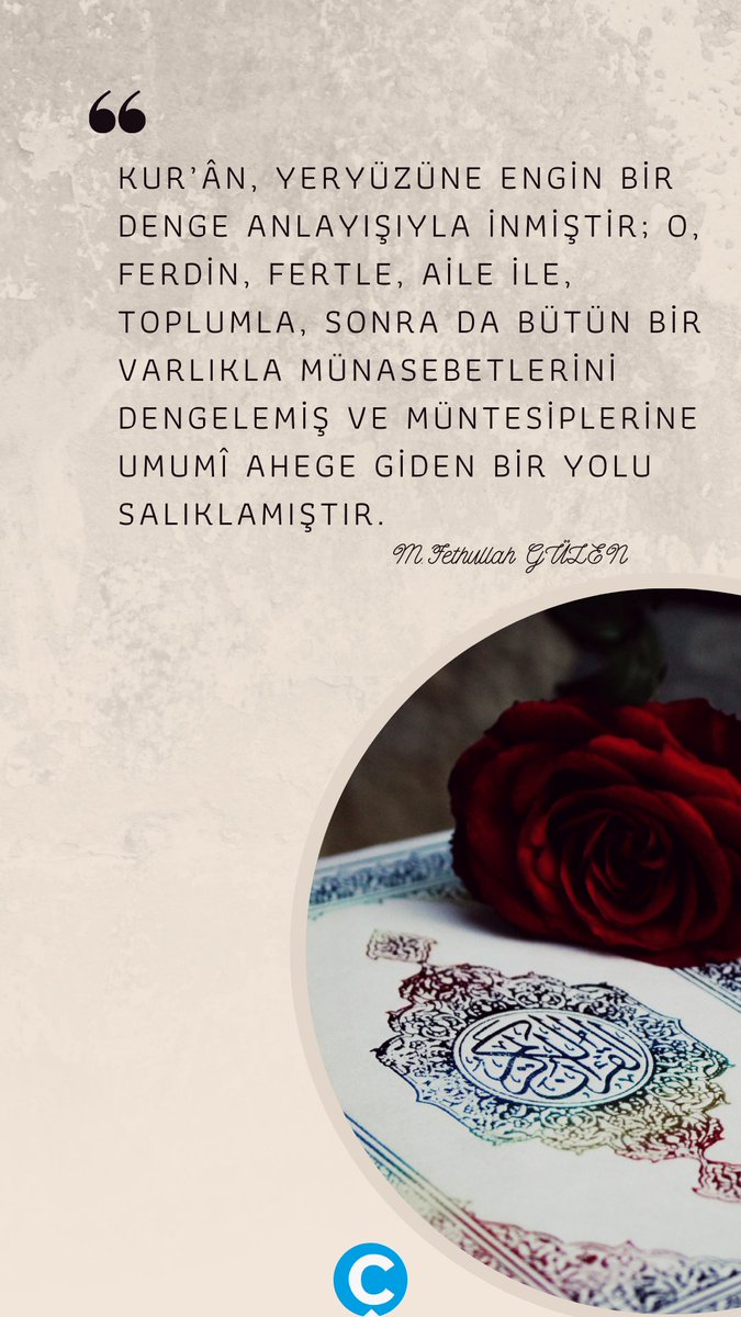 CaglayanDergisi's tweet photo. Levhalar;
Kur’ân, yeryüzüne engin 
bir denge anlayışıyla inmiştir;
#Levhalar #FethullahGülen 
#ÇağlayanDergisi
https://t.co/1vT2C4VRYW https://t.co/8gm9XsNNbz