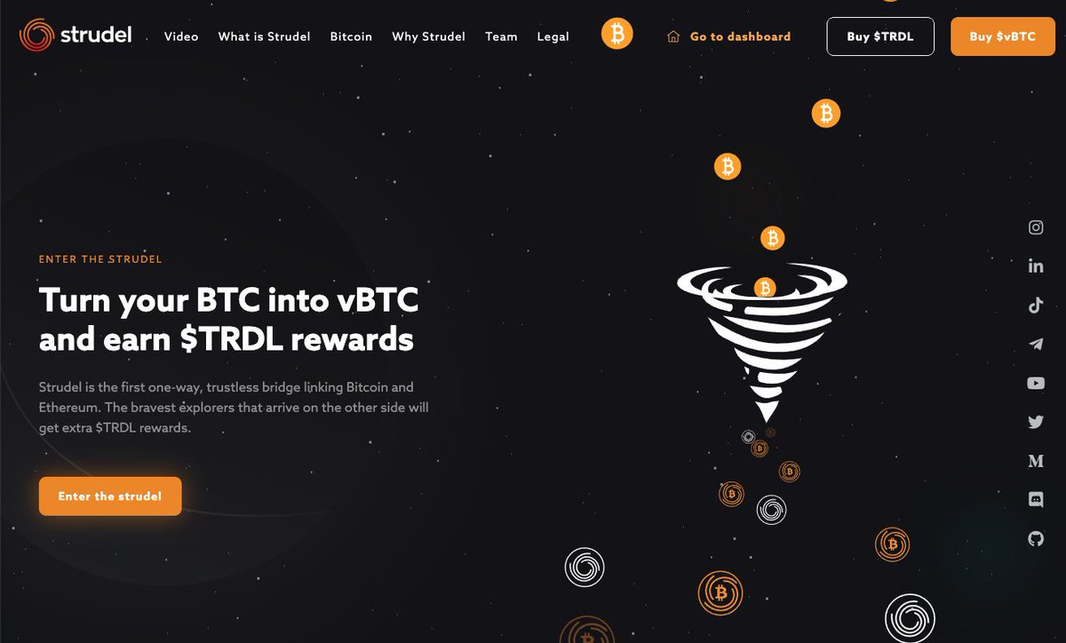 CcommissionerX's tweet photo. This is genius!

You can now burn your $BTC to get $vBTC and earn $TRDL rewards 🔥

$vBTC only has just over 100 holders and they have almost $1 million up on Uniswap in liquidity.

👉https://t.co/3xxqJTFb0T

Watch this video for more info:
https://t.co/Ua52ztNJHw https://t.co/cCWpMAhjWQ