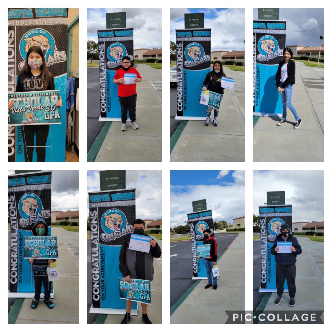 VistaverdeMs's tweet photo. Congratulations to all of our Multilingual students who where able to pick up their yard signs. We are so proud of you! 🐾☺️👏 @ValVerdeUSD
#CougarsOnTASK #cougarpride #vvinthistogether https://t.co/uTJk24zMxR