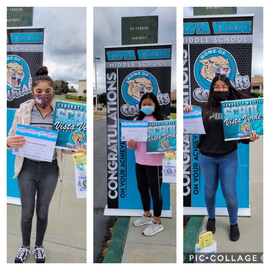 VistaverdeMs's tweet photo. Congratulations to all of our Multilingual students who where able to pick up their yard signs. We are so proud of you! 🐾☺️👏 @ValVerdeUSD
#CougarsOnTASK #cougarpride #vvinthistogether https://t.co/uTJk24zMxR