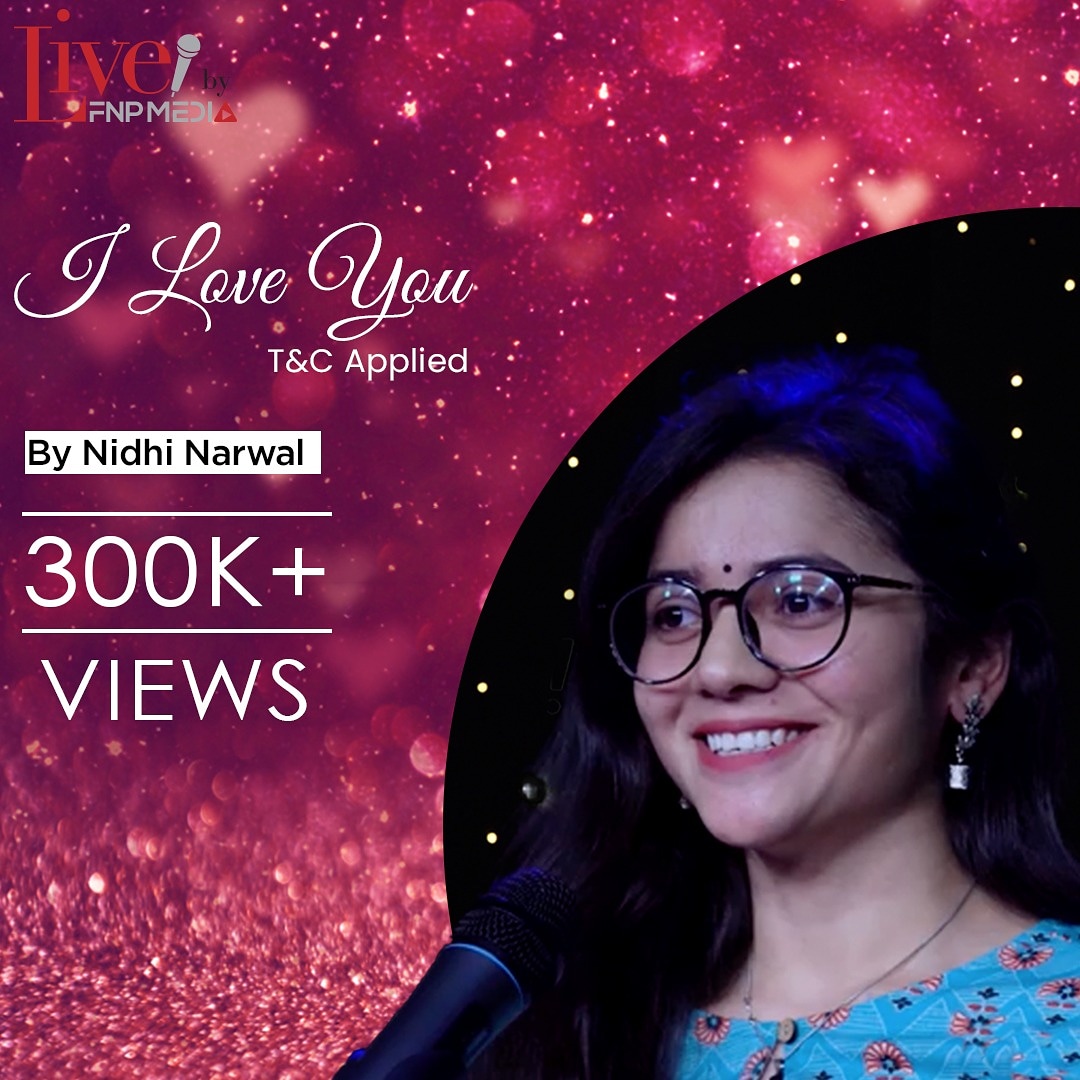 GutgutiaVikaas's tweet photo. Celebrating 300K+ views on this Beautiful Masterpiece By @nidhinarwal3217
Watch it on Live by FNP Media YouTube Channel.#crush #lovepoetry #FnPMedia #Inspiration #LiveByFnP #Poetry #Poet #PoetryCommunity #PoetryLovers #nidhinarwal #vikaasgutgutia #300k #300kviews https://t.co/VI4v5JMUKw