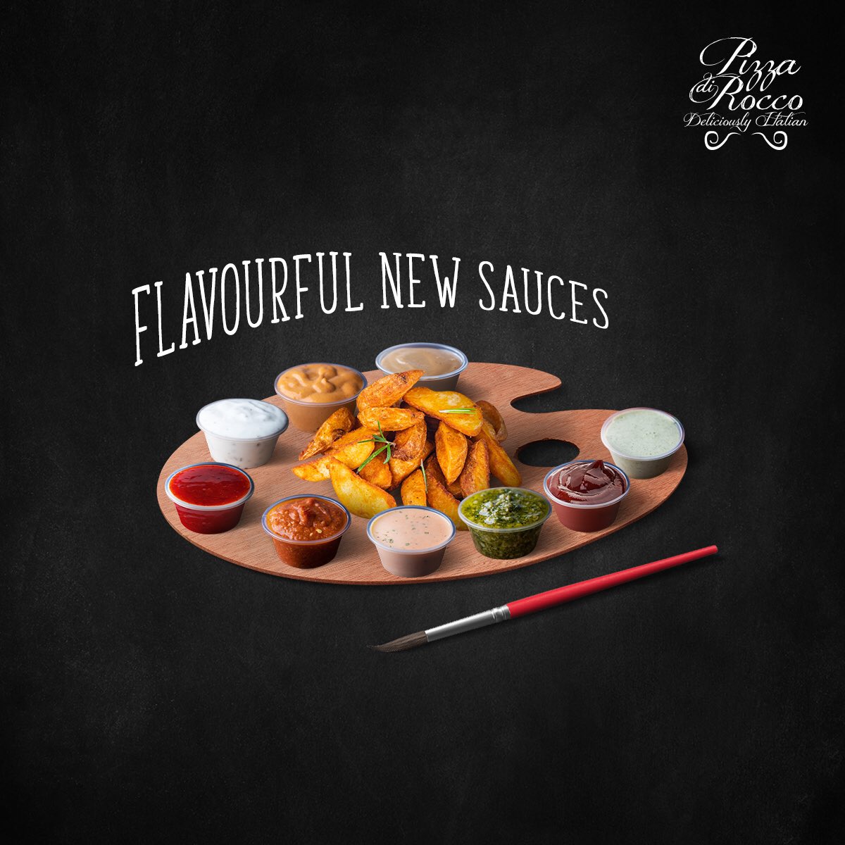 PizzaDiRocco's tweet photo. Add something extra to your meal with our new range of deliciously tantalising dipping sauces! ❤️ ⁣⁣

#pizzadirocco #sauce #pizza #anitpasti #potato #wedges #italianfood #inabudhabi #alain #mydubai #uae #uaefood #ripemarket https://t.co/VM4H6tCAfz