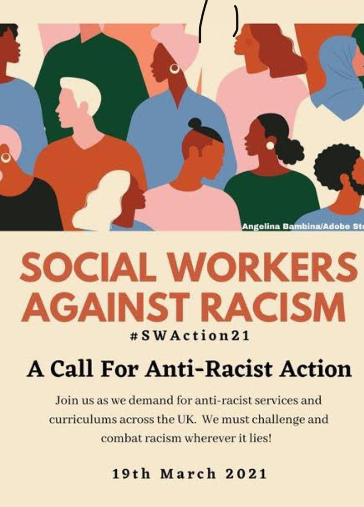 It’s HERE! 💥🙌🏿🙌🙌🏼 Today is ⁦@SWAction21⁩ day of action 💥 Will you join collective action today & create the change we need in social work? ✍️ your letter. Please share, like, follow & #RiseAgainstRacism #SWAction #AntiRacistAction