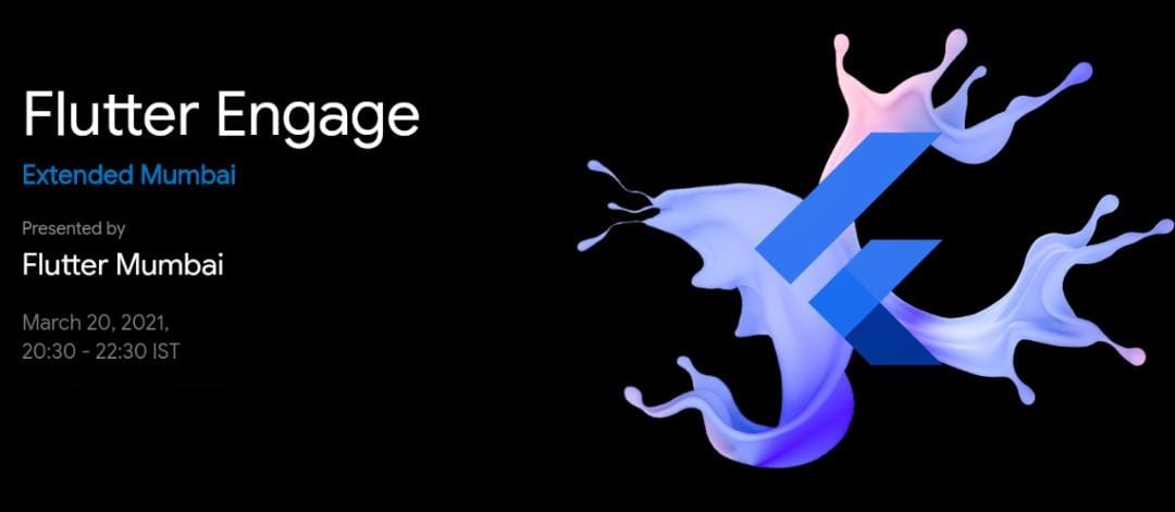 GoogleDevsIN's tweet image. Join @MumbaiFlutter as they host #FlutterEngageExtended Mumbai💙
#FlutterMumbai
#Flutter
Plan:
➡️Introduction
➡️#FlutterEngage Recap
➡️Custom Paint & Generative Art by @DevenJoshi7
➡️QnA with @csells
➡️End Note
📅Tonight, March 20th, 8:30 PM IST
RSVP👉 fluttermumbai.dev