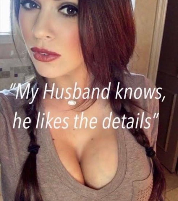 Sabrina96651333's tweet photo. RT&Follow Stories of a #Hotwife stay tune🔥
#Hotwifeclub #slutwife #Nymphowife #swingerhotwife #cuminpussy #bjqueen #cheatingwomen #cheatingmum #cuckold #cuckoldwife #blackcock4wife #blackcocklove #WifeWithStranger #SharedSlut #cumonbody #fucktoy #FemmeFatale #slutmilf #horny https://t.co/PGnNiTSl4g