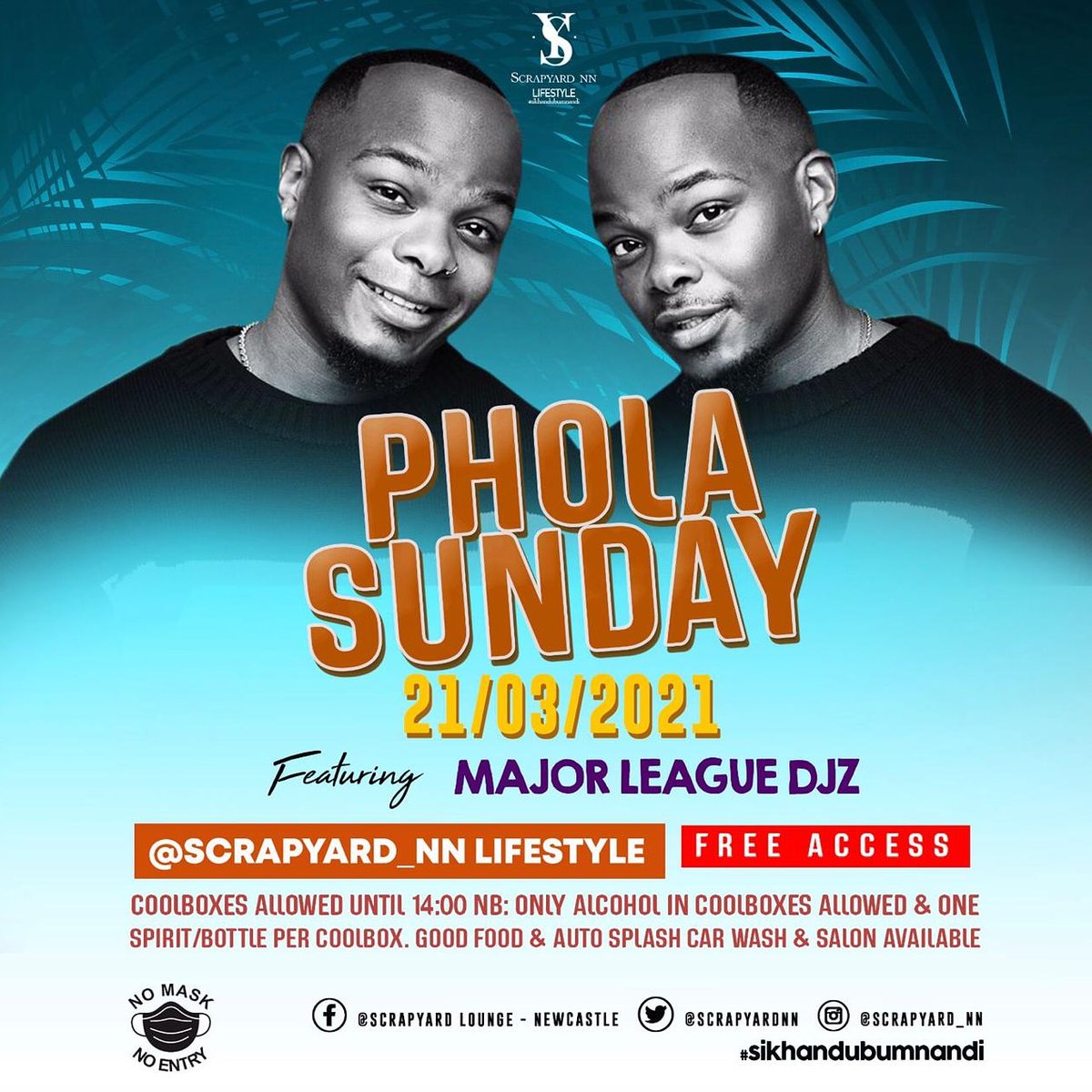 ScrapYardNN's tweet photo. #pholasunday with @MAJORLEAGUEDJZ free access #scrapyardnn #sikhandubumnandi https://t.co/9DQxisGAT1