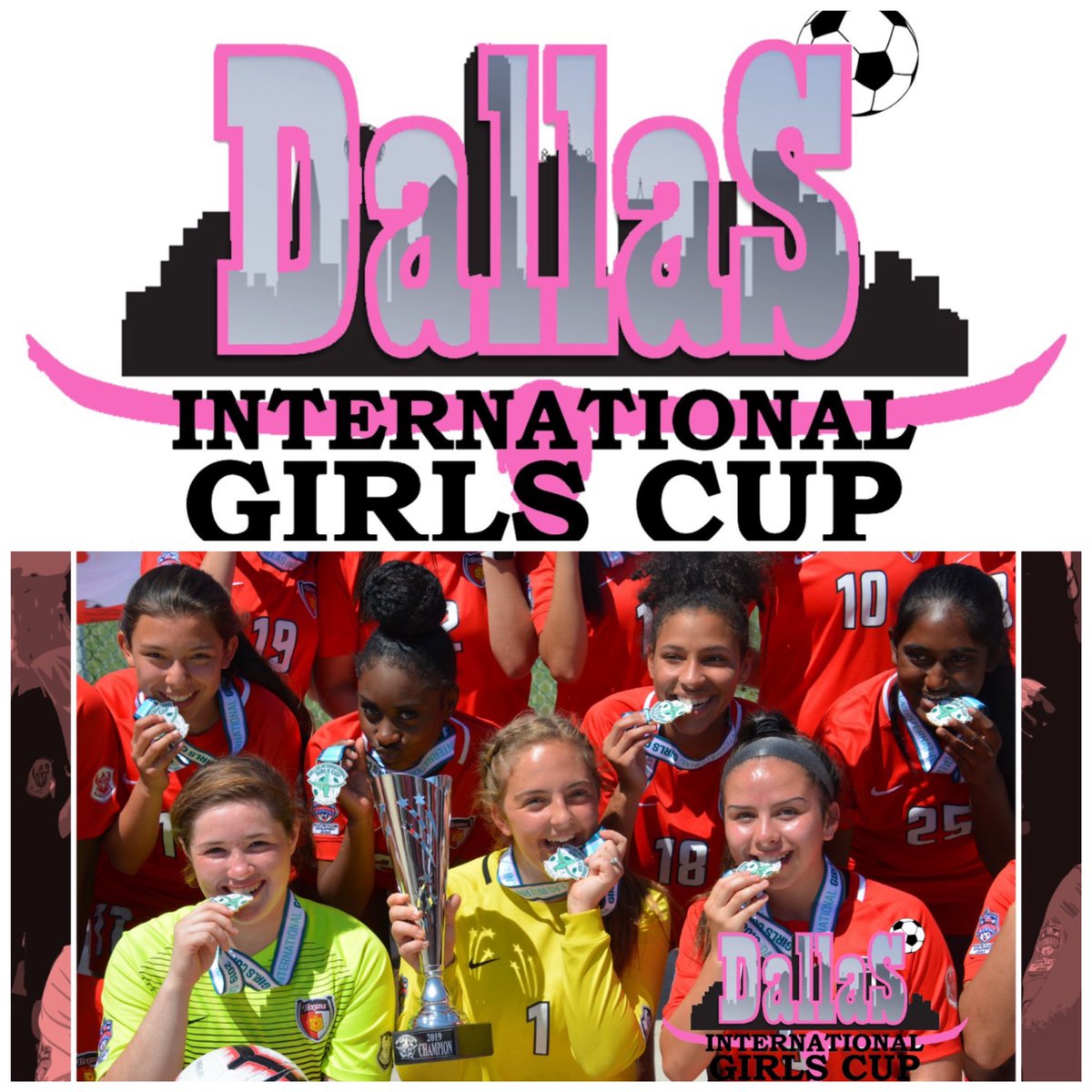 12 Days Out! <a href="/DallasGirlsCup/">Dallas Texans Girls Cup</a> ⚽️  
(Tues-Sun) March 31st-April 4th
College Showcase/Tournament 
dallasinternationalgirlscup.org <a href="/Gatorade/">Gatorade</a> <a href="/FCDNorthBlack/">FC Dallas</a> <a href="/LollarSummer/">Summer Lollar</a> #fcdpride
