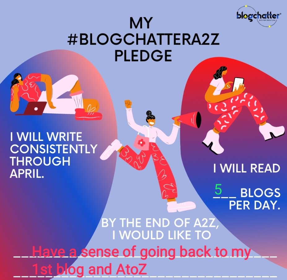 PoojaPriyam_'s tweet image. 6th time back to #a2zchallenge back to #BlogchatterA2Z back to @blogchatter @AprilA2Z