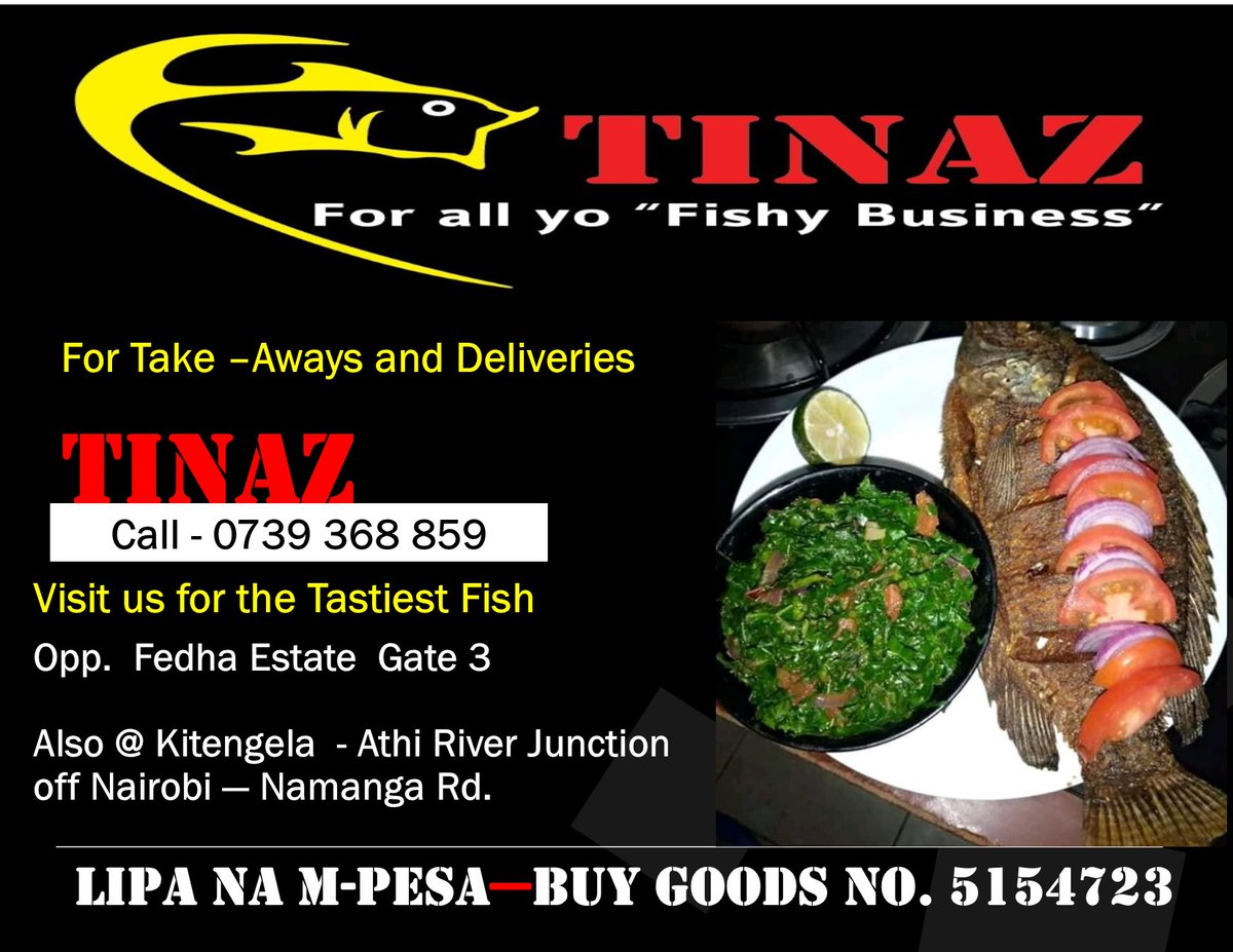TinazFish's tweet photo. @_fels1 Visit us for the tastiest fish... https://t.co/U6LRX74FsD