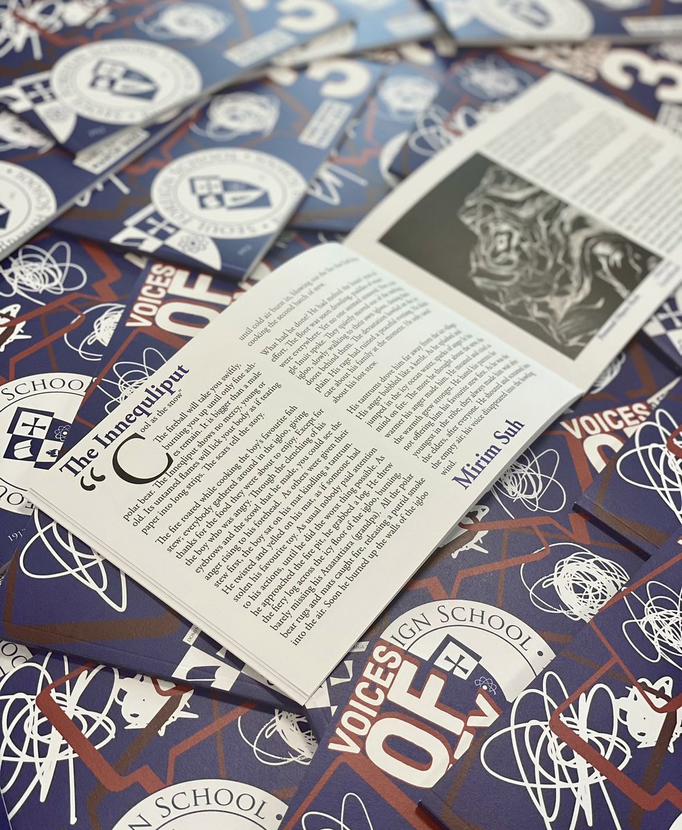 sfbs_langarts's tweet photo. So pleased and proud to see the first 2021 edition of ‘Voices of KS3’ out today. A huge well done to all of our Y7, Y8, and Y9 artists and writers who contributed this time! #sfs1912 #seoulforeignbritishschool

Enjoy the full issue here: https://t.co/lxNUrjwyUI https://t.co/s9HyYY3HMQ