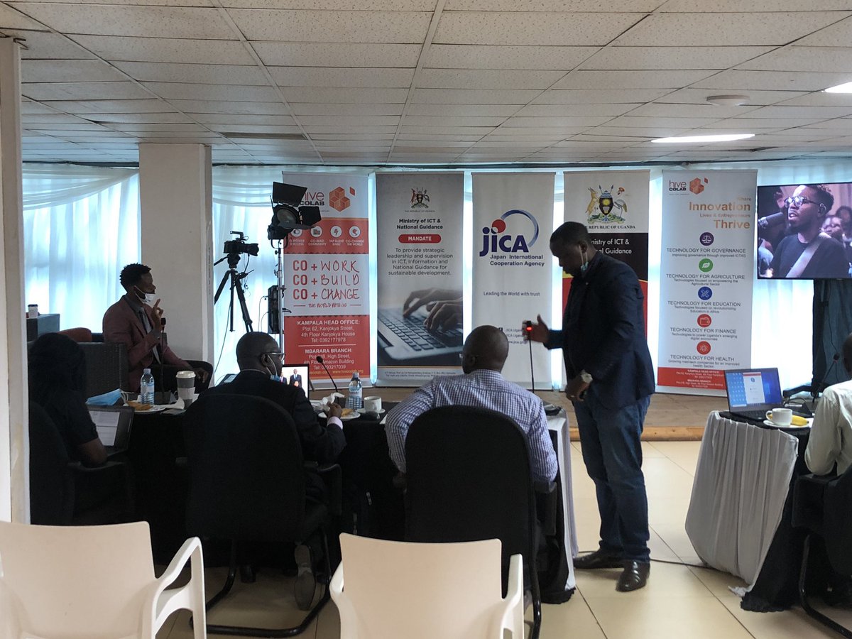 wituganda's tweet image. Probably the most balanced tech panel that you will ever stand of! It&apos;s all happening here at #hivecolab in the #JICAchallenge