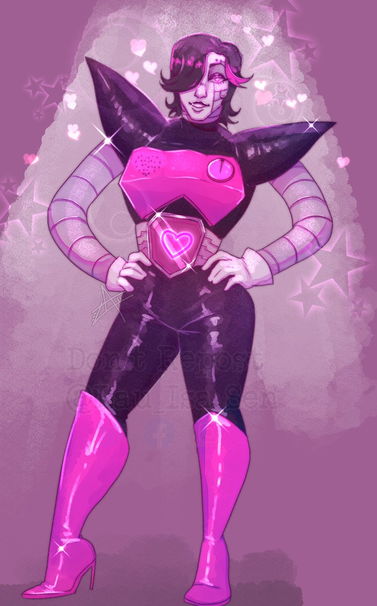 Lau_Isa_Sen's tweet photo. ✨OH YES~✨
Esta es la segunda vez que dibujo a Mettaton en mi vida ✨❤
#mettaton #undertale #UTMettaton https://t.co/NDL0ahECHW