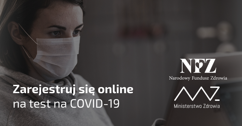 Narodowy Fundusz Zdrowia on Twitter: "❓ Podejrzewasz u siebie zakażenie # koronawirus? 💻 Wypełnij formularz online i sprawdź, czy kwalifikujesz się  do testu na #COVID19. @MZ_GOV_PL @a_niedzielski @CentrumeZdrowia 🤔 Jak to  zrobić krok