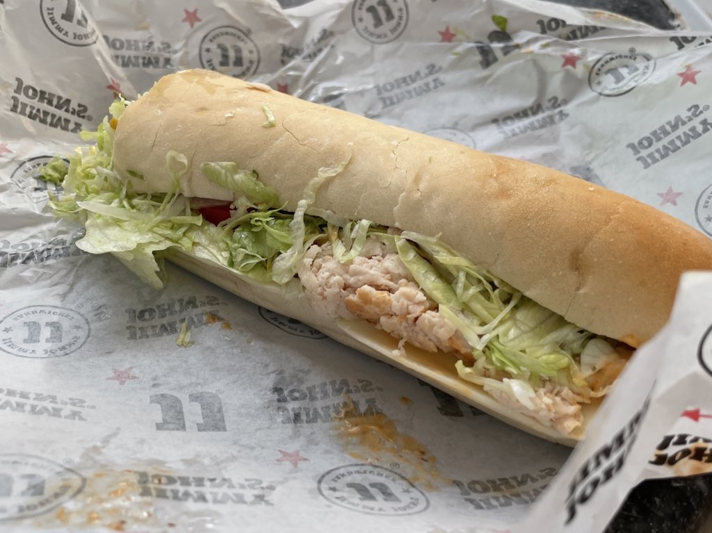 JonnyChao's tweet photo. New @ChowDownPod Friday! Jonny, Michael, Sarah, and Ian try Jimmy John’s Smokin’ Kickin’ Chicken Sandwich. Plus, they talk about Italian Night Clubs, ordering t-shirts through Alexa, dangerous Freaky Fast deliveries, and more.
.
.
https://t.co/FRn7lRjEqG

#chowdownpod #podcast https://t.co/HWDxaOIvYS