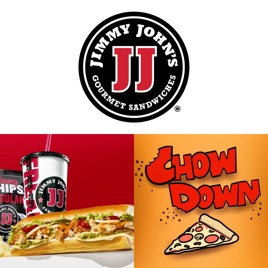 JonnyChao's tweet photo. New @ChowDownPod Friday! Jonny, Michael, Sarah, and Ian try Jimmy John’s Smokin’ Kickin’ Chicken Sandwich. Plus, they talk about Italian Night Clubs, ordering t-shirts through Alexa, dangerous Freaky Fast deliveries, and more.
.
.
https://t.co/FRn7lRjEqG

#chowdownpod #podcast https://t.co/HWDxaOIvYS