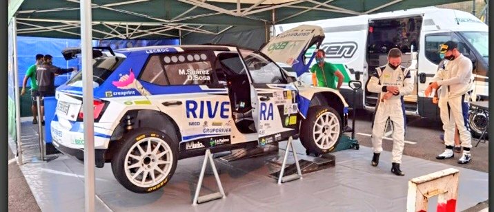 WillyRodriguezC's tweet photo. El palmero #MiguelSuarez y el grancanario #DaniSosa aspirantes a todo con la nueva evolución del #SkodaR5 @racesevencom (la de @Kajto_pl el pasado año en el #WRC3 del @OfficialWRC). El piloto #MSracing y @RIVERACanarias participará en 6 de las 8 pruebas del 2021 @fcautomovilismo https://t.co/s0UgEg6WEq