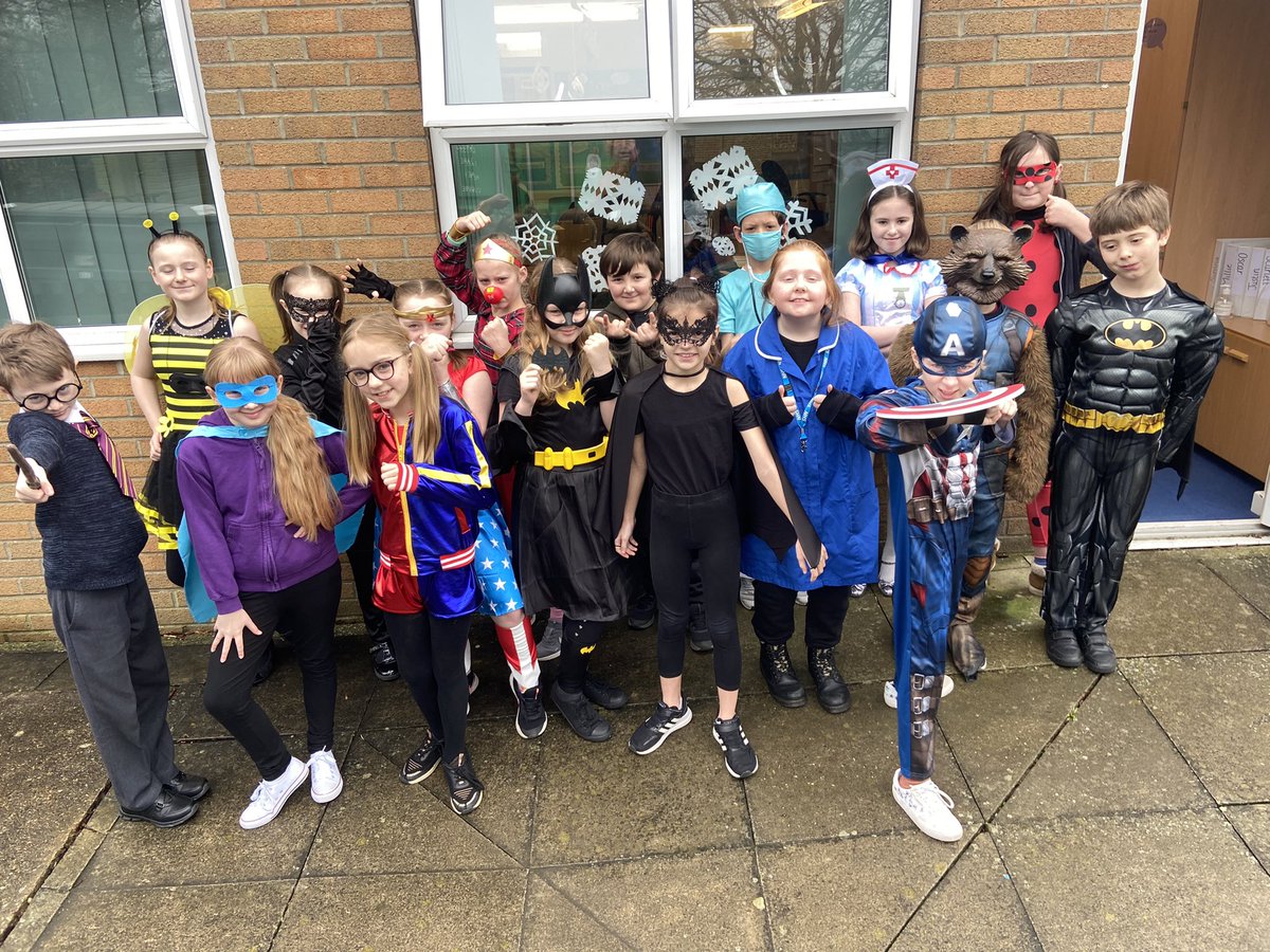 MissCampling's tweet photo. Super heroes for comic relief. @SpilsbyPrimary @InfinityAcad https://t.co/QIcD0oaoTf