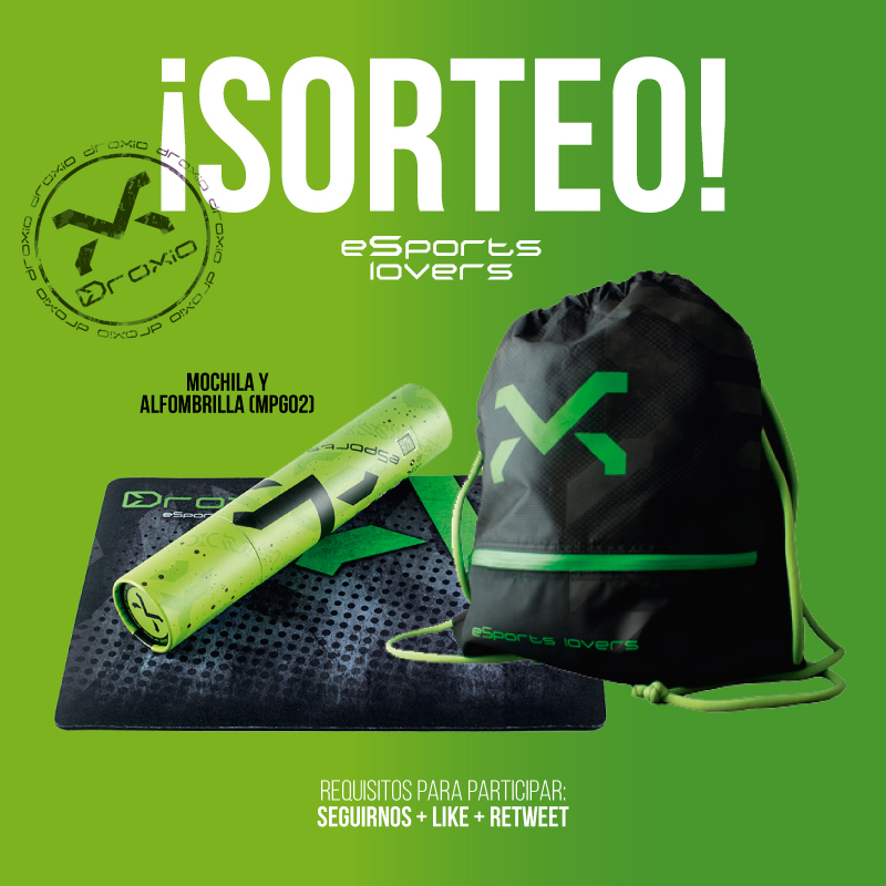 DroxioGaming's tweet photo. 📢Sorteo por ser viernes💚
Sumamos premios para nuestra comunidad 😏
➡️MPG02+Mochila cordones⬅️

¿Participas?
👉🏽Seguirnos!
👉🏽LIKE💚
👉🏽RT🔃 con comentario mencionando a un amigo + #DroxioGaming

Hasta las 19:00⏳21/03/2021🗓️
#Sorteo #sorteazo #Droxio #DroxioKIT #eSportsLover https://t.co/aFoRZh8sjC