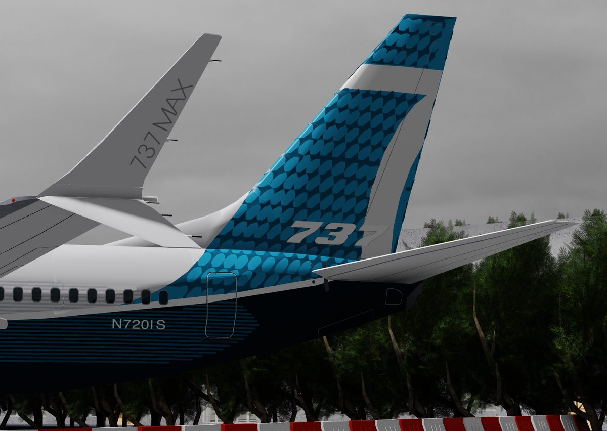 Ollie_Aviation's tweet photo. Some Eye candy of the 737-MAX 7 #roblox #robloxdev #roaviation https://t.co/8tOYC4oTvz
