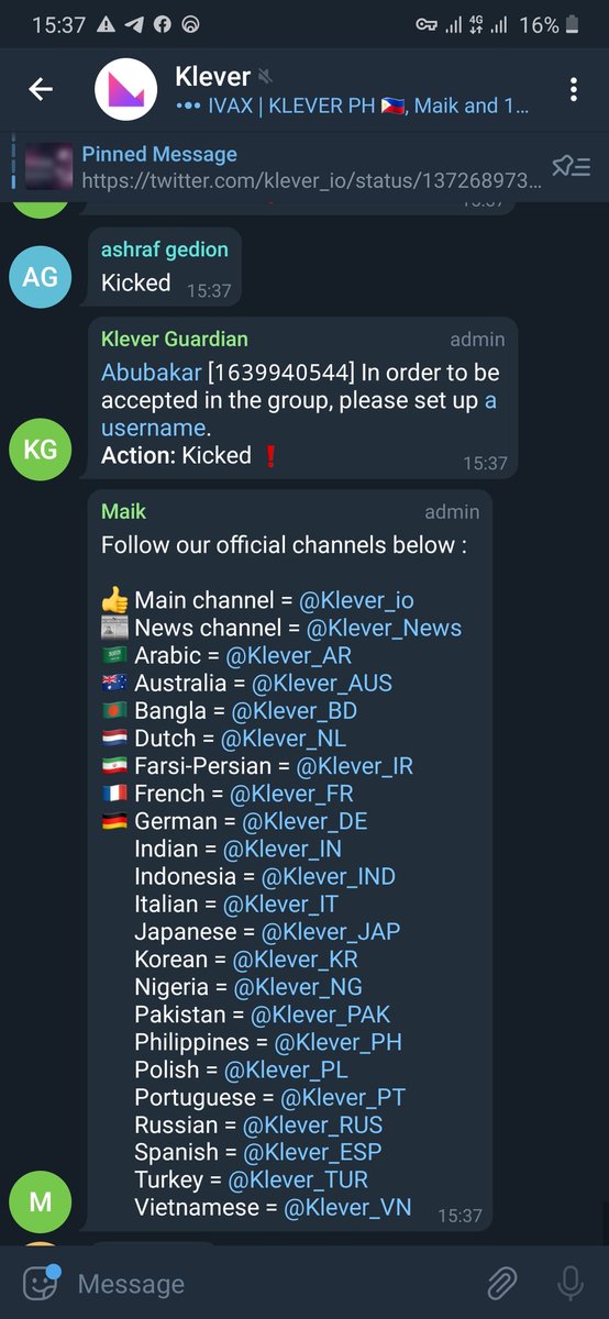 erphan_pv's tweet photo. @klever_io @dio_ianakiara I Win https://t.co/KyDv4D5o8S
