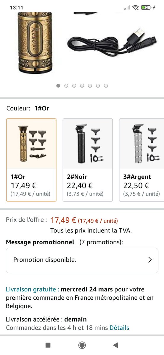 amazon tondeuse brostyle