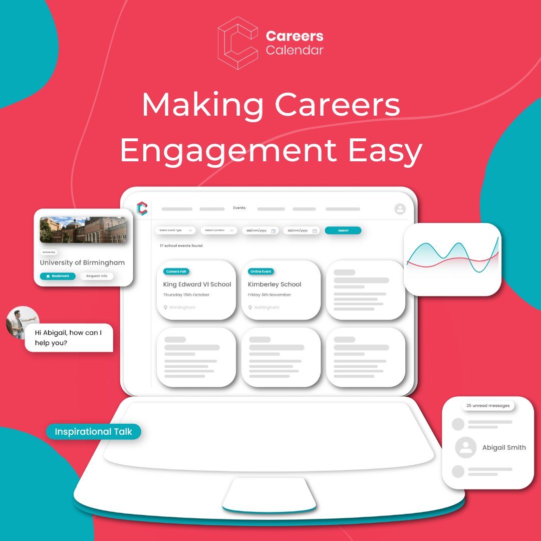Streamline your school and student engagement with the Careers Calendar.

Our online platform supports your engagement and recruitment efforts with schools nationwide, making careers engagement easy.

Request your demo today:

careerscalendar.com/organisations

#careers #education #goals