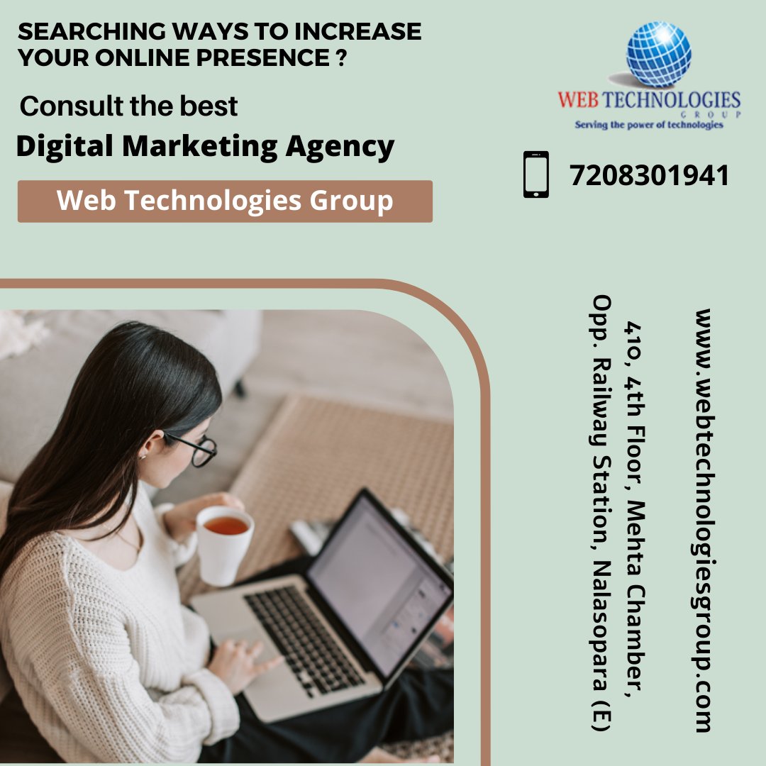 webtechnogroup's tweet photo. we make customized website, app, digitalmarketing, logo designing for our customers.
call : 7208301941
visit us at : https://t.co/wG6pRCYeZa
#digitalmarketing #BestDigitalMarketingAgency #websitedevelopment #mobileappdevelopment #digitalmarketing #andmuchmore #Nalasopara https://t.co/CQmLSn9cAa
