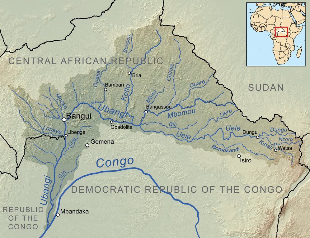 中央アフリカっていう名前、なんか地味なので植民地時代の名称「ウバンギ・シャリ」にしたい感がある。

ウバンギ・シャリとは、ウバンギ川とシャリ川が周辺に流れていることから名付けられた名称で、フランス領時代にはウバンギ・シャリの名称であった。 