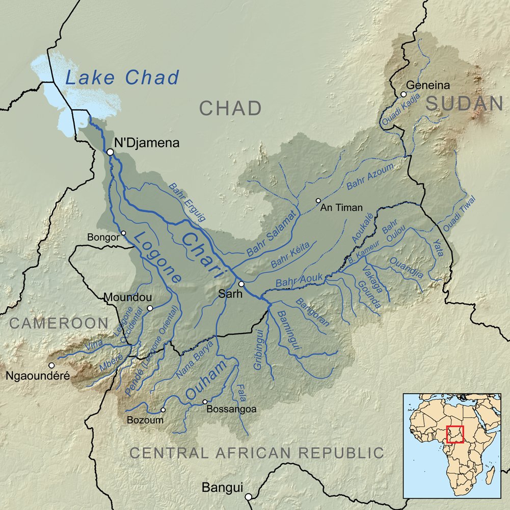 中央アフリカっていう名前、なんか地味なので植民地時代の名称「ウバンギ・シャリ」にしたい感がある。

ウバンギ・シャリとは、ウバンギ川とシャリ川が周辺に流れていることから名付けられた名称で、フランス領時代にはウバンギ・シャリの名称であった。 