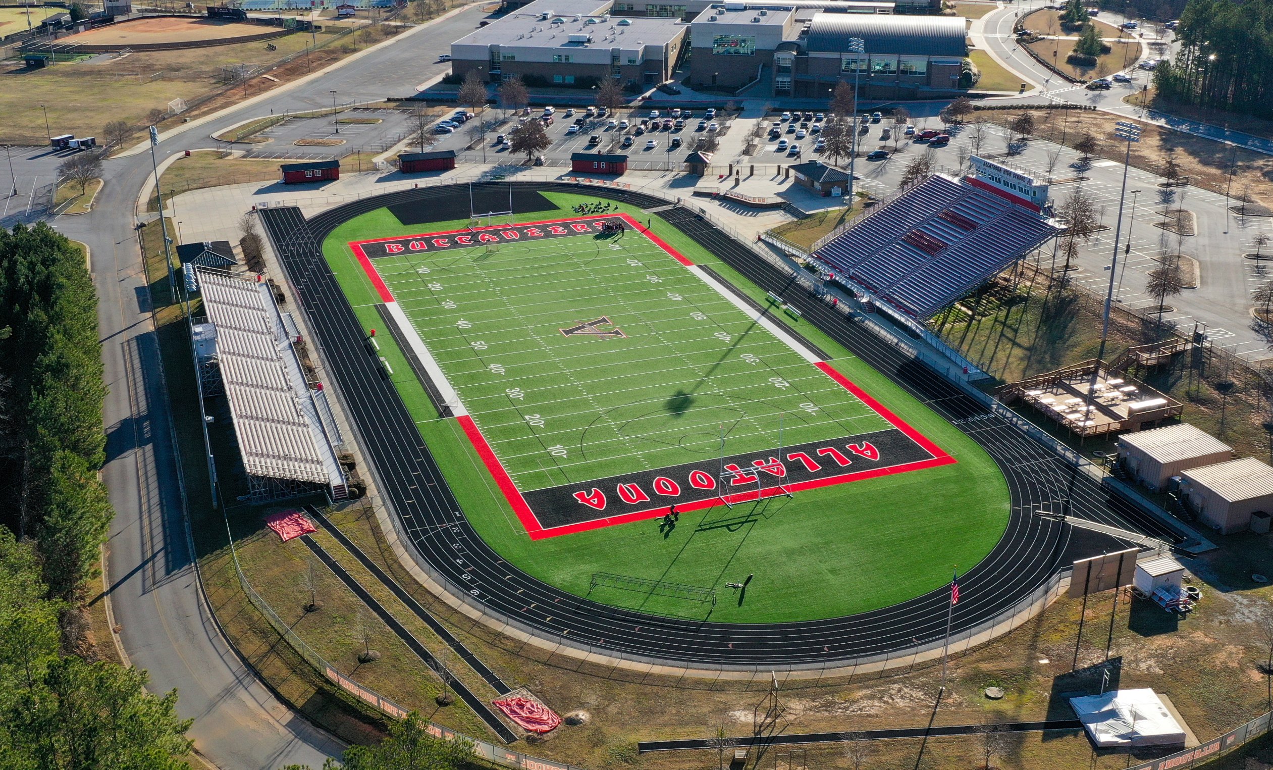 Sports Turf Company on X: Our #FieldoftheWeek this Friday is Lassiter High  School in Marietta, GA. The Trojans home stadium features AstroTurf  RootZone® 3D Decade System, a 60 oz. turf system with