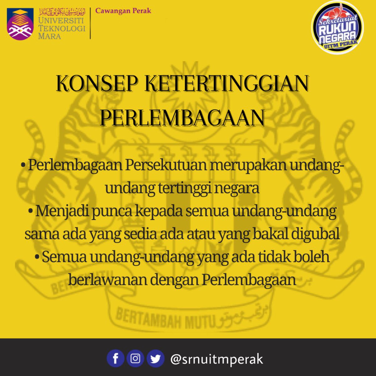 Konsep ketertinggian perlembagaan