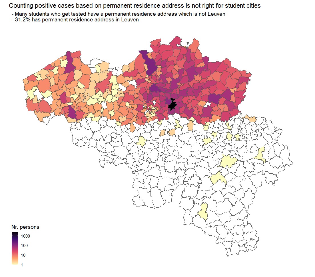 <a href="/rvdwalle/">Rik Van de Walle</a> Het is alleszins duidelijk dat studenten een eigen aanpak vereisen rond testing &amp; tracing in hun studentenstad. Clusters in koten zijn niet uitzonderlijk en blijven vaak onder de radar van het Vlaamse contactonderzoek.