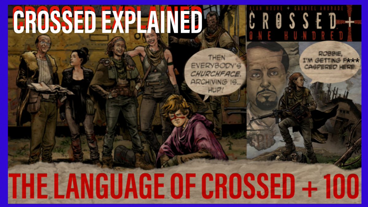 CoryAhre's tweet photo. https://t.co/FjoR9DcPfL
In this new video I explore the language at play in Alan Moore's Crossed + 100 series.
#crossed #crossedcomic #alanmoore #comics #comicbooks. #alanmoorecomics https://t.co/dKaWV4CyIR