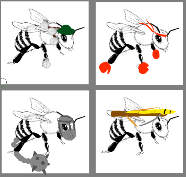 _YellowJackets_'s tweet photo. Another #indiegame is in the making! We are new on twitter and here is our first concept-art for a Bee Themed Dogfight Game. We are #YellowJackets 

#IndieGameDev #indiedev #Indiegamedev #gamedev #indiegames #unity3d  #madewithunity #gaming #prototype https://t.co/2xrs0niiLn