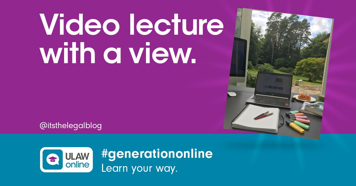 UniversityofLaw's tweet photo. Who wants to be stuck inside when there is glorious sunshine outside?
Why not enjoy the sunshine whilst you attend a virtual lecture? #GenerationOnline
Learn anywhere. Learn online. Learn your way.
https://t.co/j9wRjYJmGX https://t.co/swIffrknqR