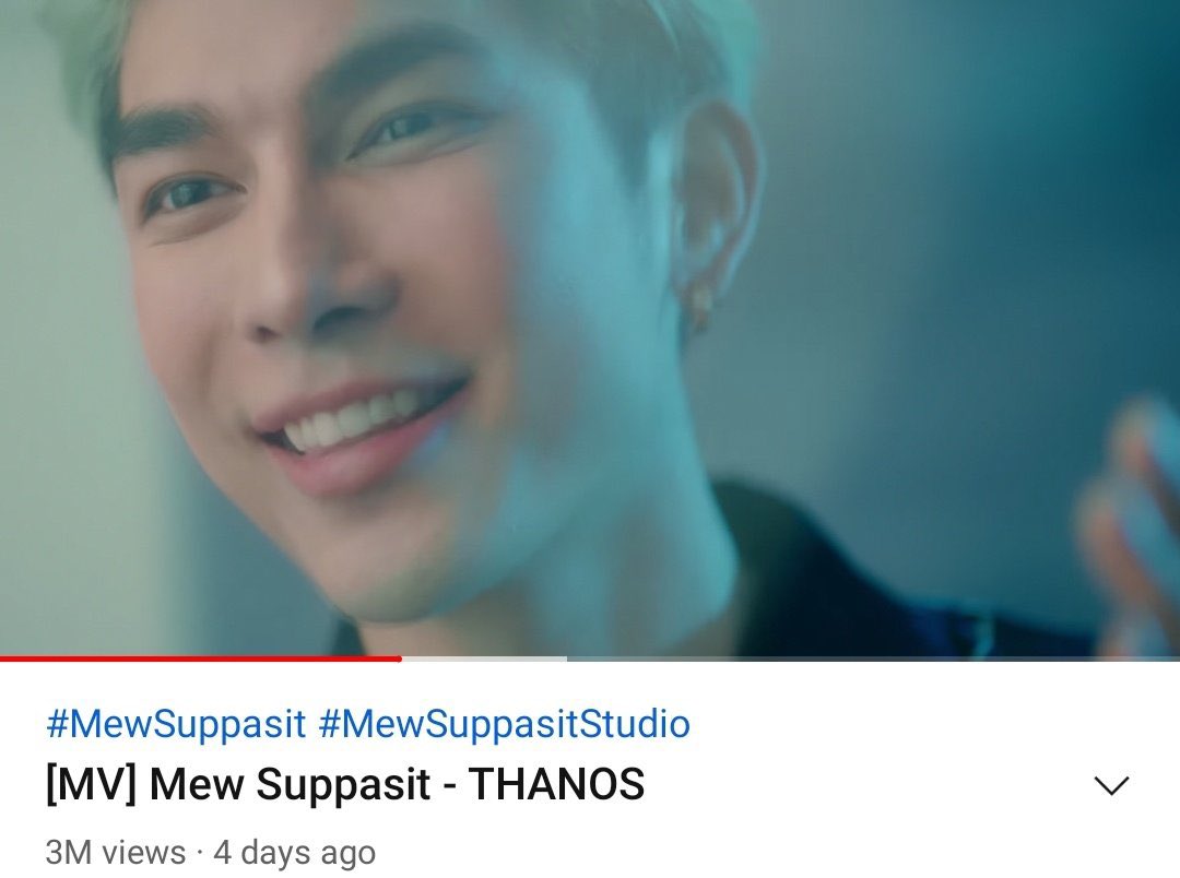 Congratulations on 3Million for Thanos! 
#MEWSingleTHANOS #MewSuppasit